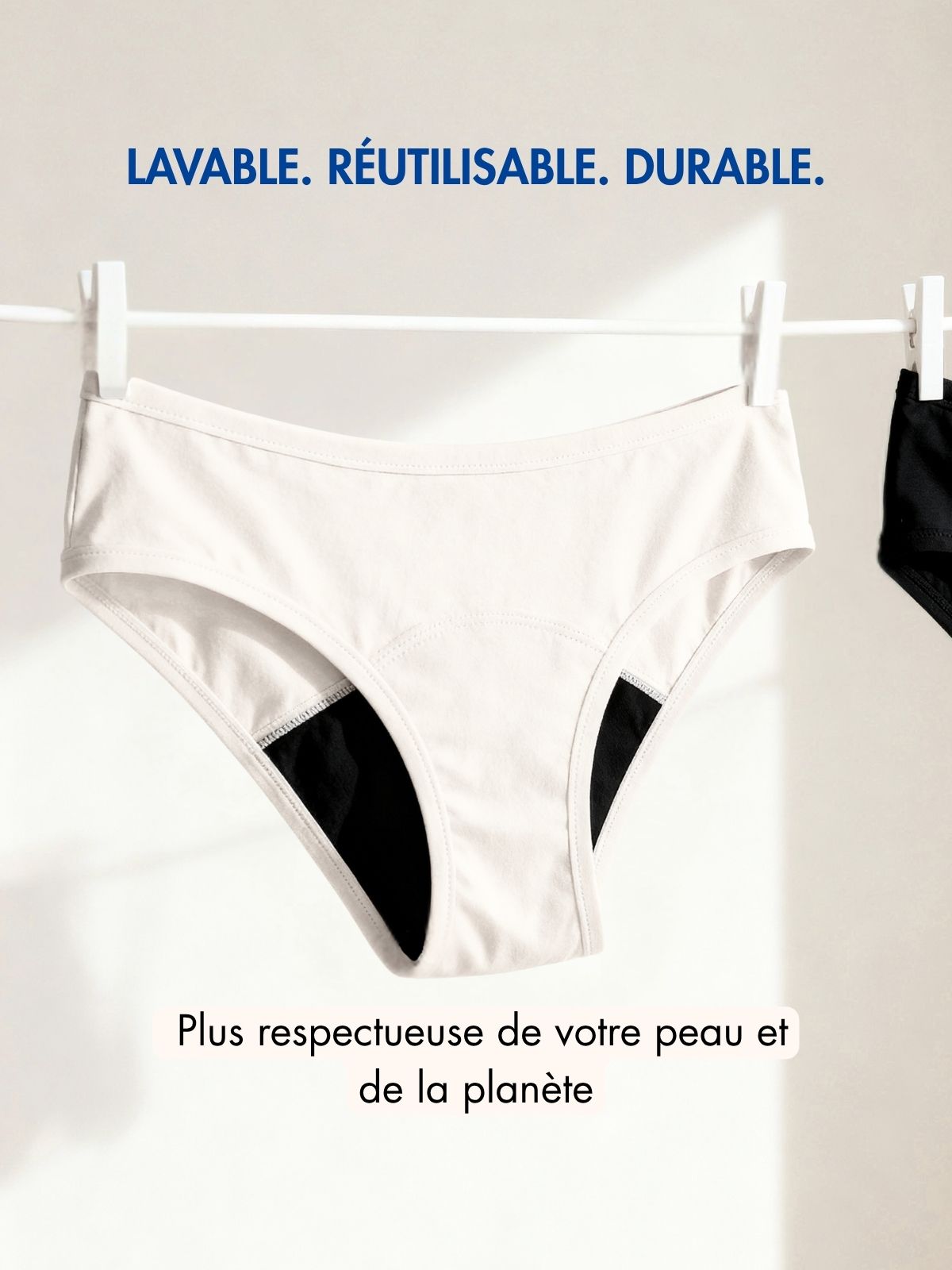 Culotte confort fuites urinaires