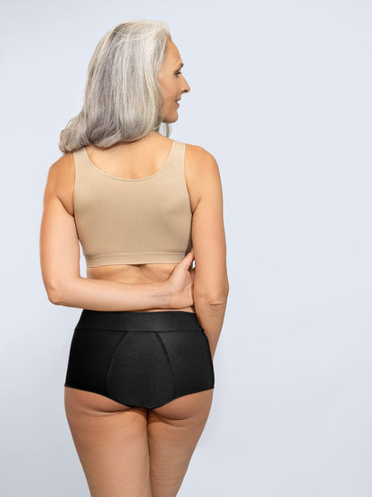 Culotte taille haute classique d'incontinence