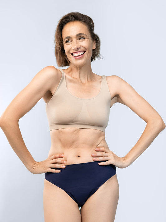 Culotte d’incontinence taille haute ultra-absorbante