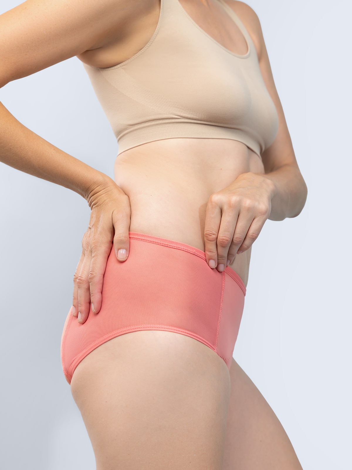 Culotte taille haute d'incontinence