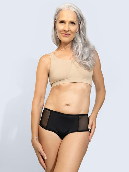 Culotte taille haute d'incontinence