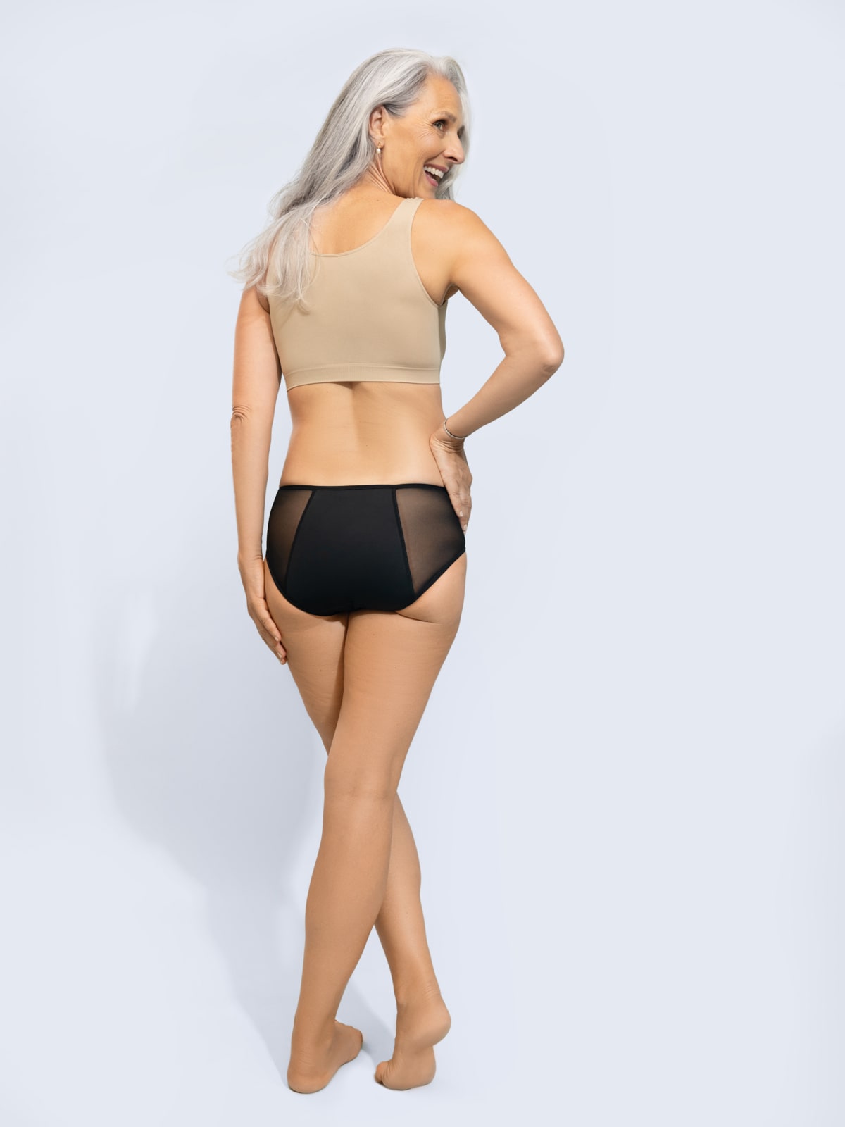 Culotte taille haute d'incontinence