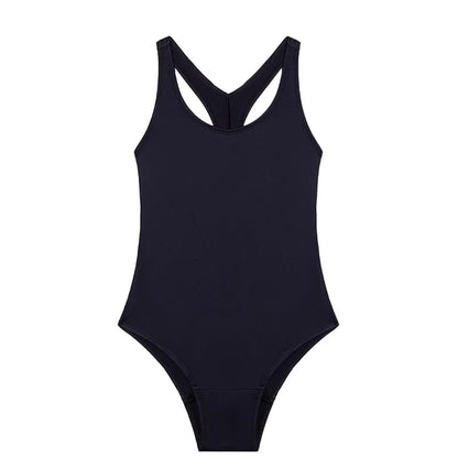 Maillot de bain une pièce d’incontinence dos nageur