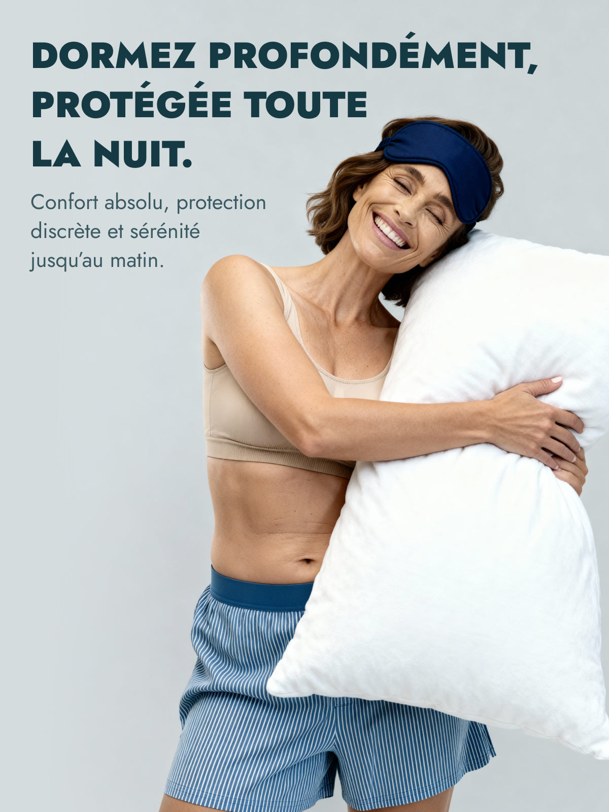 Caleçon de pyjama d'incontinence Femme