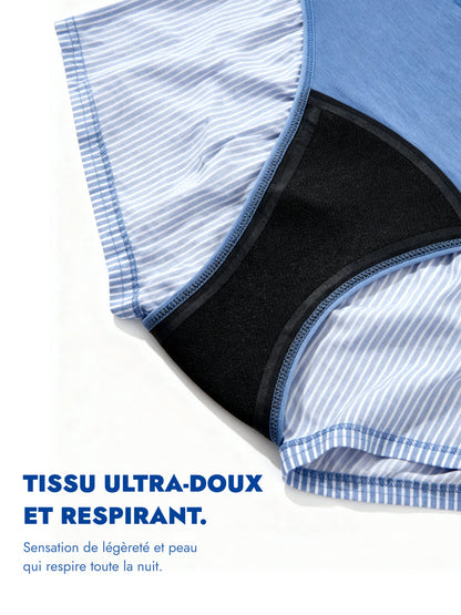 Caleçon de pyjama d'incontinence Femme