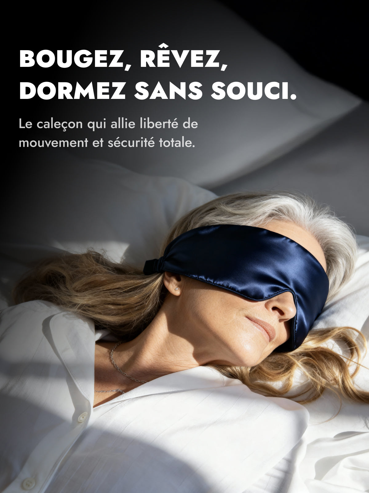 Caleçon de pyjama d'incontinence Femme