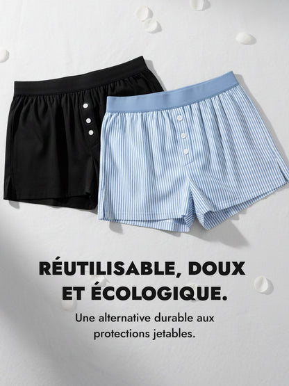 Caleçon de pyjama d'incontinence Femme