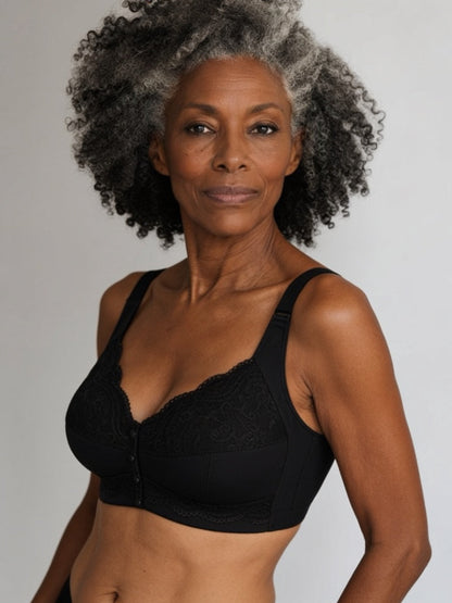 Soutien-gorge ouvert devant dentelle